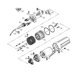 DC 12V/24V 6L/min - 70m syvä - aurinkoenergiapaneeleille - mini sähkökäyttöinen pumppu