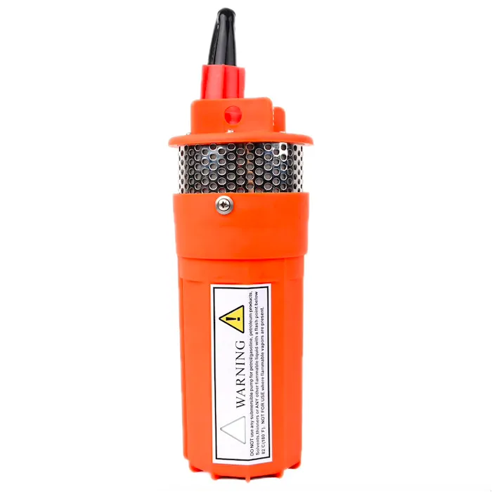 DC 12V/24V 6L/min - 70m de profondeur - pour panneaux solaires - mini pompe électrique submersible