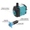 3W - 6W - 10W - 15W - 25W - ultratyst nedsänkbar vattenpump för akvarium
