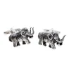 Fashionable cufflinks with silver mammothCufflinks