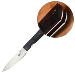 Fällbar camping kniv - 440A rostfritt stål