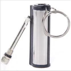 Metal flint match lighter - camping - emergency fire starter - 1500 times