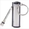 Metal flint match lighter - camping - emergency fire starter - 1500 times