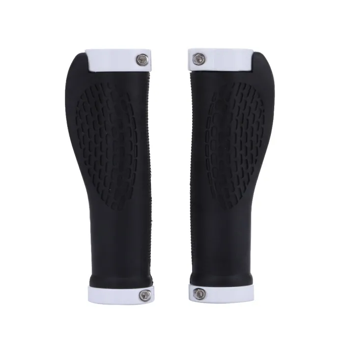 Antisliprubber - stuurgrepen - handvatten voor MTB-fiets - vergrendelbare uiteinden - 2 stuksFiets
