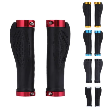 Gomma antiscivolo - impugnature manubrio - per moto MTB - estremità lock-on - 2 pezzi