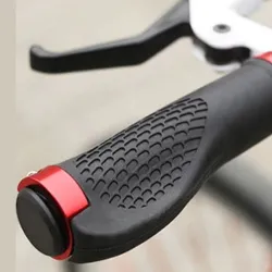 Gomma antiscivolo - impugnature manubrio - per moto MTB - estremità lock-on - 2 pezzi