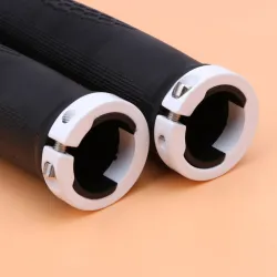 Gomma antiscivolo - impugnature manubrio - per moto MTB - estremità lock-on - 2 pezzi