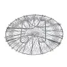 Foldable strainer - stainless steel mesh cooking basket