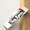Versteckter Möbelgriff mit Schrauben - Edelstahl