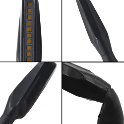 12 LED - moottoripyörän kääntösignaalivalot - Kawasaki & Harley 2 pcs -indikaattorit
