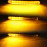 Luces de giro12 LED - luces de señal de giro de motocicleta - indicadores para Kawasaki " Harley 2 pcs