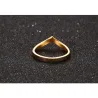 Elegante V Form Goldring