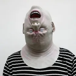 MáscaraZombie - cara completa máscara de Halloween