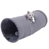 JuguetesTunel plegable para mascotas con marco de acero