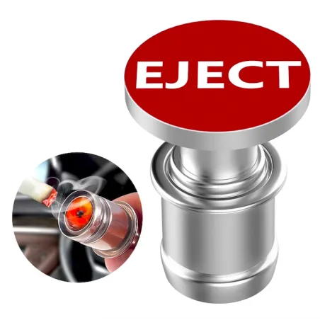 12V EJECT & FIRE MISSILE - bouton pousse-poussoir