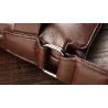 Muodikas nahka crossbody & olkapäälaukku lompakolla