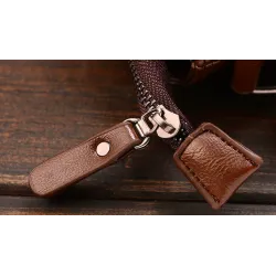 Muodikas nahka crossbody & olkapäälaukku lompakolla