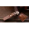 Muodikas nahka crossbody & olkapäälaukku lompakolla