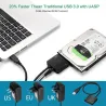 Adaptador de conversor USB 3.0 para SATA