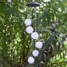 Tiras de LEDLámpara de viento solar LED chimes luz - bolas colgantes - lámpara