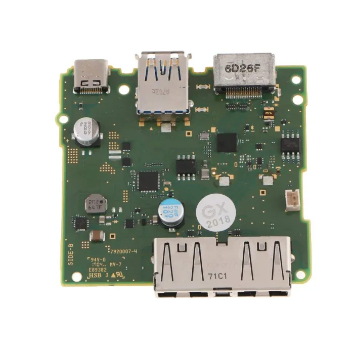 Original Nintendo Switch HDMI moderkort port socket kontakt & PCB bräda