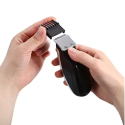 CortapelosKemei - batería eléctrica mini clipper pelo - barba trimmer