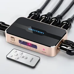 Conmutadores HDMI5 en 1 y 3 en 1 fuera - 4K Interruptor HDMI