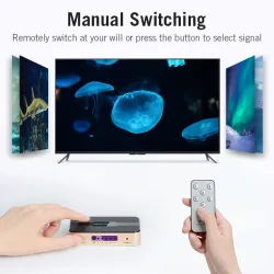 5 in 1 & 3 in 1 su 4K Interruttore HDMI