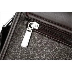 Vintage klassisk crossbody & axlar läderpåse
