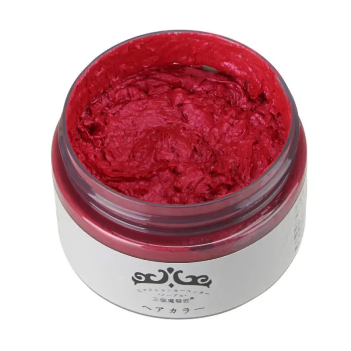 Hair color wax - one time hair styling - modeling pasteHair