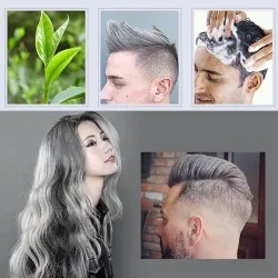 Hair color wax - one time hair styling - modeling pasteHair