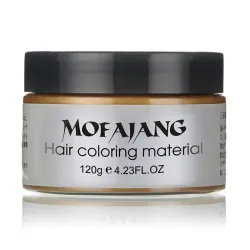 Hiusten värivaha - kerran hiusten muotoilu - mallinnus paste