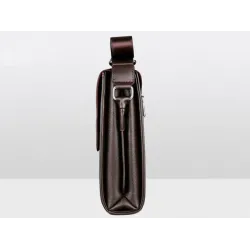 Vintage klassisk crossbody & axlar läderpåse