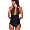 Costume da bagno in maglia con spinta