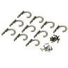 Antique wall mounted hooks 10 pieces