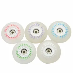 Rodas de borracha piscando para patins de rolo - LED