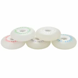 Rodas de borracha piscando para patins de rolo - LED