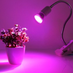 Luces de cultivo6W - E27 E14 GU10 - luz de crecimiento LED - hidropónico