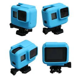 Custodia protettiva in silicone per GoPro Hero 5 6 7