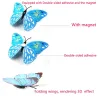Pegatinas de paredPegatinas de pared de mariposas 3D - imanes frigoríficos - 12 piezas