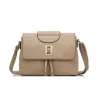 Crossbody couro retro e saco de ombro