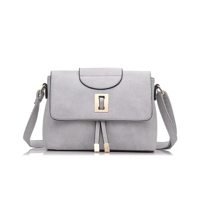 Crossbody couro retro e saco de ombro