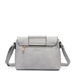 Crossbody couro retro e saco de ombro