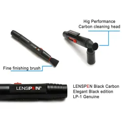 LENSPEN LP-1 originale - penna per lenti per la pulizia della fotocamera - spazzola per il filtro Canon Nikon Sony DSLR SLR DV