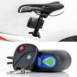 Blocco bici antifurto professionale - controllo wireless - con telecomando