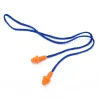 Waterproof silicone ear plugs - reusable - hearing protection - with string 10 pairs