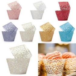 Muffin & cupcake papper wrappers 12 bitar
