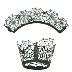 Halloween cupcakes & muffins covers - paperikääreet 12 kappaletta