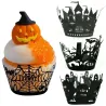 Halloween cupcakes & muffins täcker - papper wrappers 12 bitar