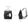 Fashion leather backpack